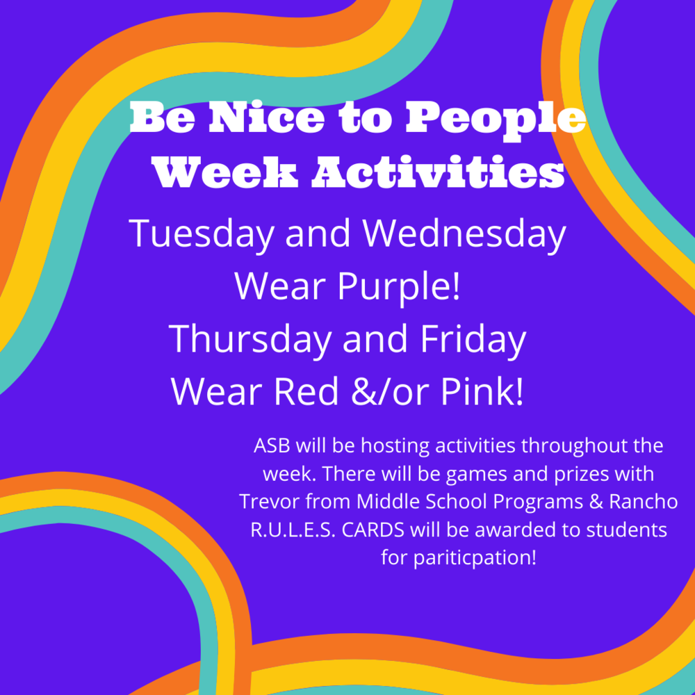 info flyer for kindness week