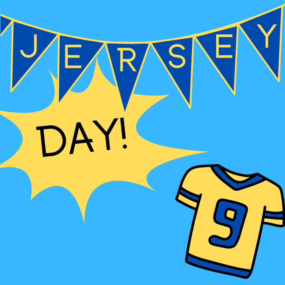 picture of jersey with words jersey day