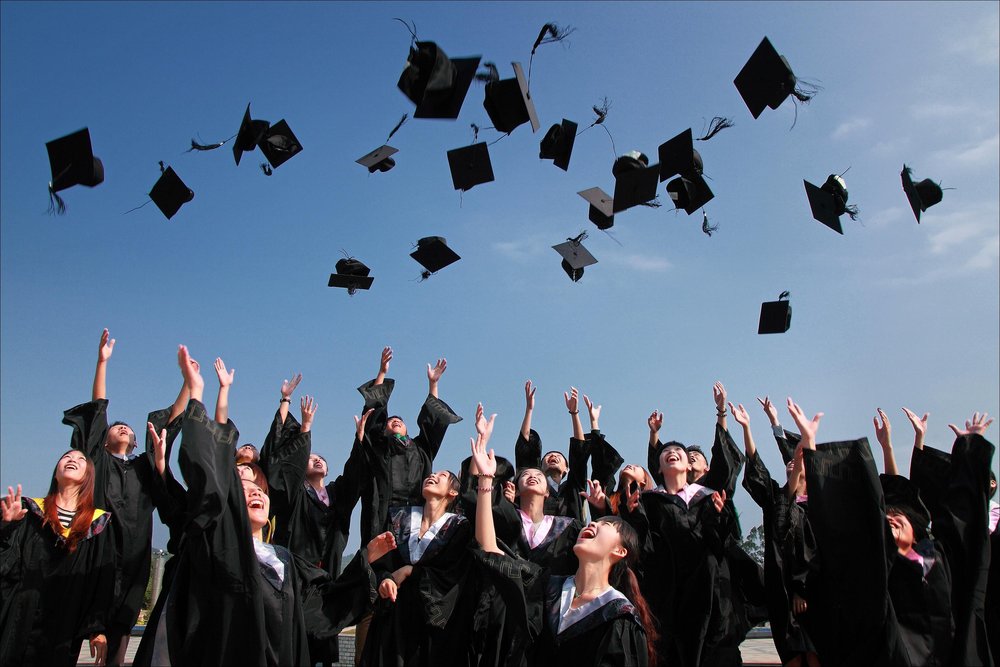 promotion hats in air