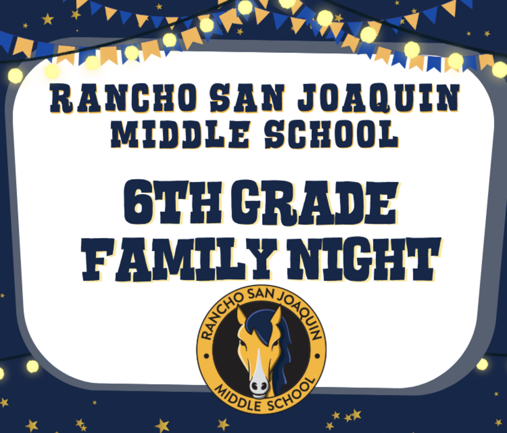 6th Grade Family Night!