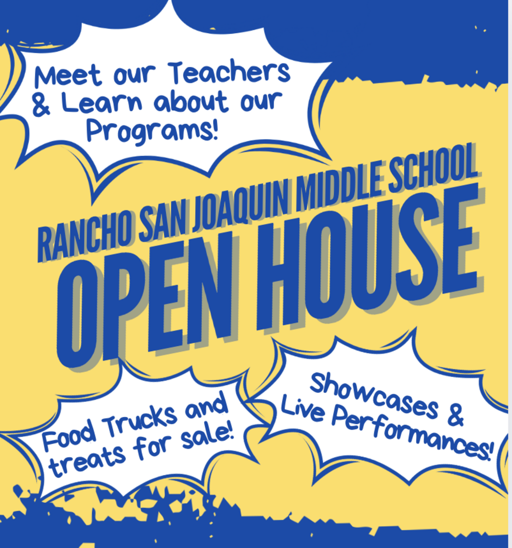Open House Flyer for Rncho
