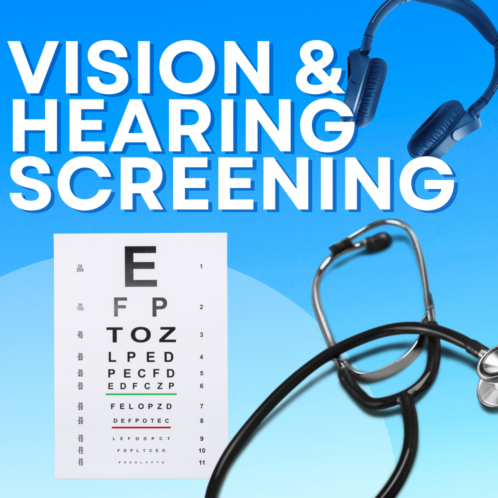 vision and hearing screening