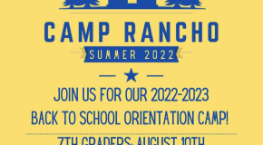 picture of Camp Rancho flyer