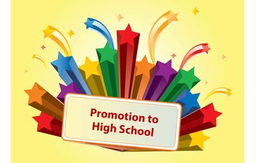 promotion to high school sign