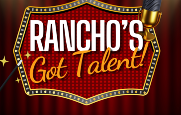 marquee that says "Ranchos' got talent" 