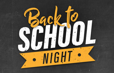 BACK TO SCHOOL NIGHT BANNER