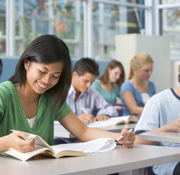 students in classroom