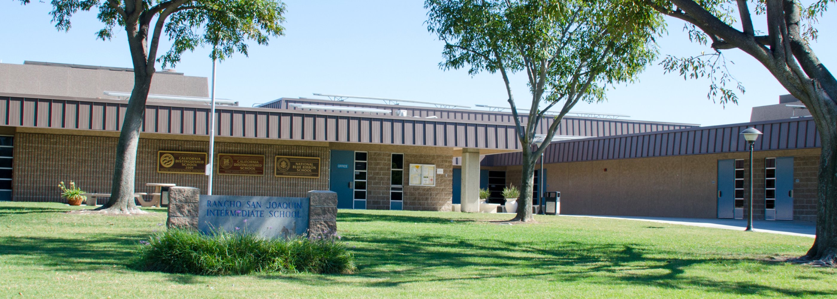 front of Ranch middle school