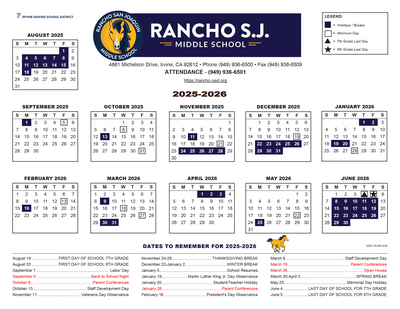 Rancho Calendar
